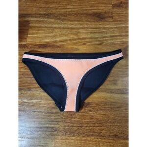 Triangl swimwear orange neoprene bikini bottoms size XS